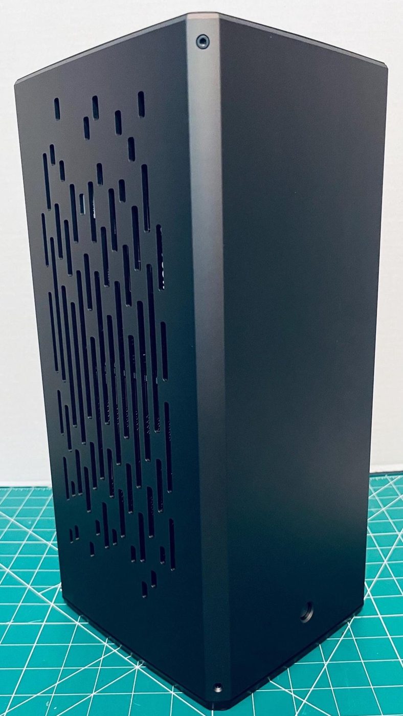 Louqe RAW S1 small-form-factor gaming PC in black